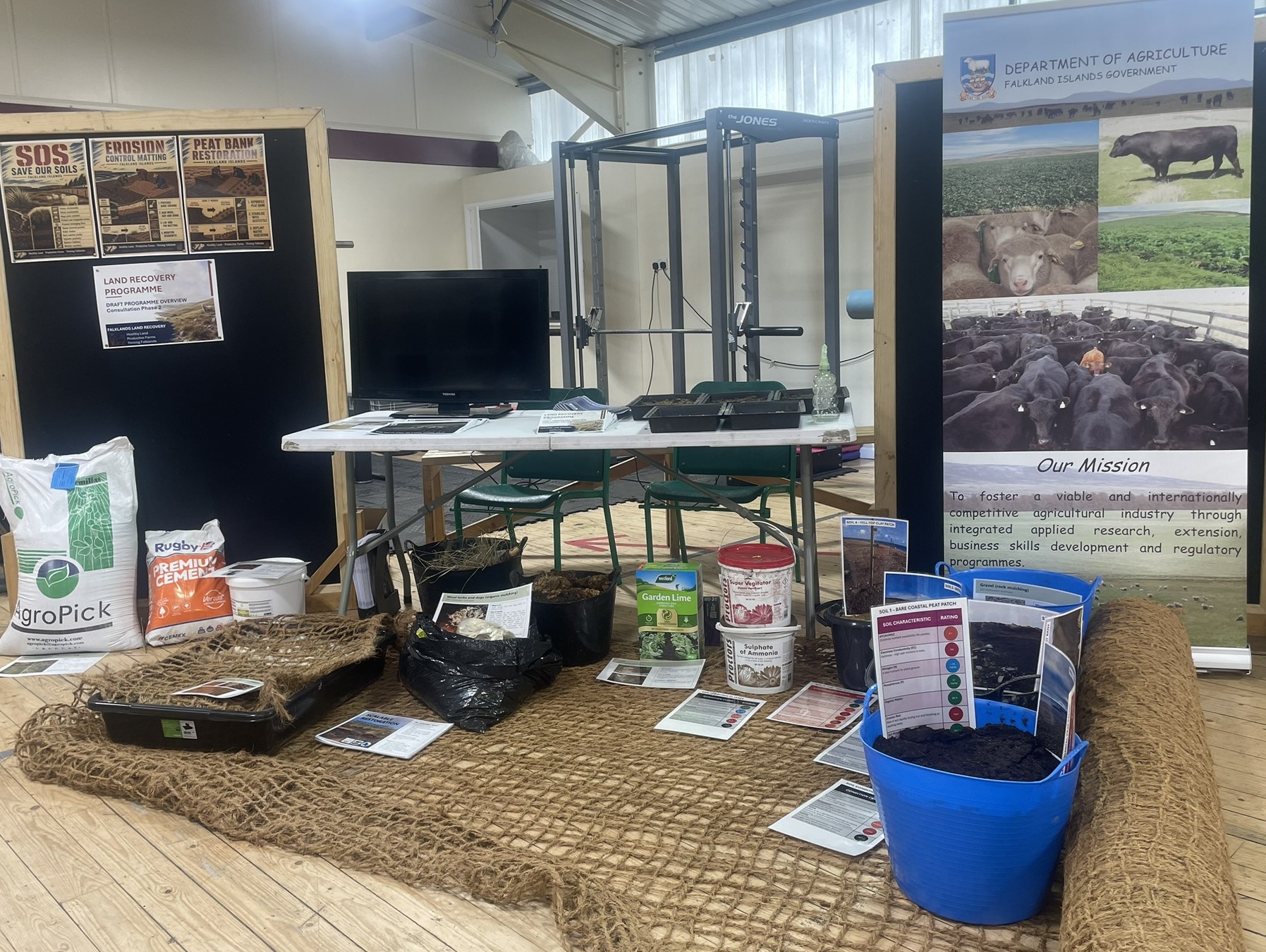 Stall at Farmers Week 2026 Expo